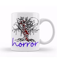 Horror Horror Horror Kupa Bardak Porselen