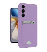 Samsung Galaxy M15 Kelvin Kartvizitli Silikon - Lila