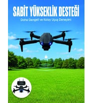 APP Kontrollü Mini Drone 4K HD Kamera, 360° Takla ve Katlanabilir Tasarım