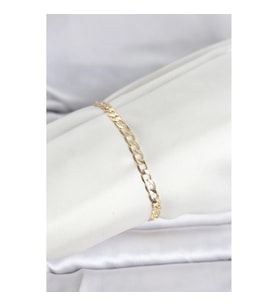 Mey İthalat® CM 14K Gold Renk Halka Zincir Model Kadın Bileklik