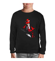 Hellsing - Alucard Siyah Çocuk Sweatshirt