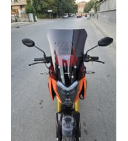 MOTOCAM Arora ARS 200 Ön Cam 2022-2026 Model 46cm Siyah Renkli 4mm