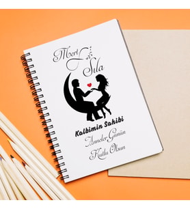 Anneler Günü Tasarımlı Defter Kişiye Özel