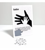 Babaya Hediye Mesajlı A3 Puzzle