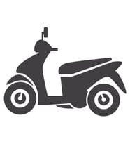 MOTOSİKLET FOLYO STİCKER 70cm Uzunluk