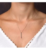 Çubuk Altın Kolye 2,5 cm