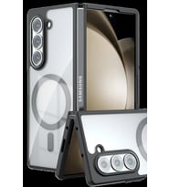 Samsung Galaxy Z Fold 5 Kılıf Blur Fold Magsafe Kapak - Siyah