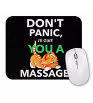 Catshirt Don't Panic Cats Mouse Pad