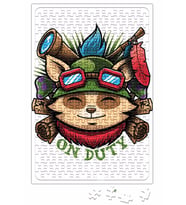 League Of Legends Teemo Puzzle 240 Parça Yapboz