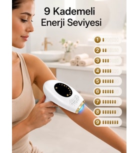 LCD Ekranlı Profesyonel IPL Epilasyon Cihazı