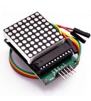 8x8 Dot Matrix Led Modül Max7219 Kırmızı Ortak Katot