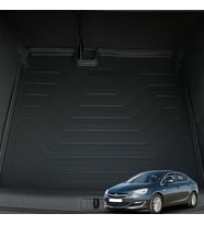 Opel Astra J Sedan 2010–2018 Uyumlu 3D Bagaj Havuzu Premium
