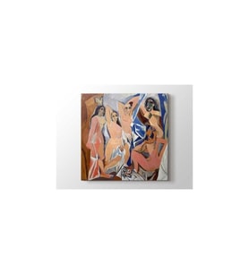DBSanatevi Pablo Picasso - Les Demoiselles D'avignon Tablo 60 X 60 Cm