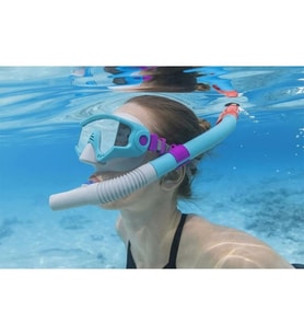 Bestway Çocuk Şnorkel Set Spark Wave Mavi 7 Yaş Üzeri (Yeşil)