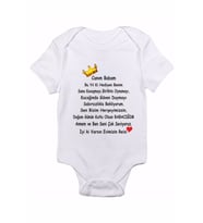 Canım Babam Baskılı Bebek Body Zıbın