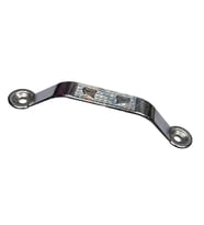 Dekoratif Zamak Kulp Dıştan - 64mm, Nikel, 1 Adet