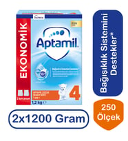 Aptamil Devam Sütü 4 Numara 1200 gr 2 li Paket