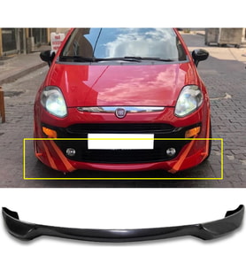Fiat Punto Evo Ön Ek Plastik Siyah karlık-ön-ek-bodykit 2009 2010 2011 2012