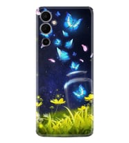 Tecno Pova Neo 2 Kılıf Resimli Desenli Baskılı Silikon Flowers Fox 1309