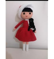 Amigurumi organik oyuncak bebek