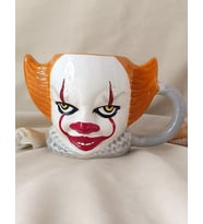 Kupa Kahve Fincanı Pennywise Palyaço 3D Tasarım Bardak 480 ml Su Bardağı