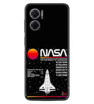 Xiaomi Redmi Note 11E Kılıf Resimli Desenli Baskılı Silikon Nasa 2 1407