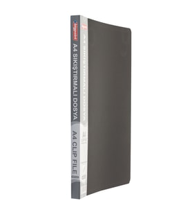 Bigpoint Sıkıştırmalı Dosya A4 Mat Siyah