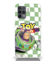 Oppo Reno 5 Lite Uyumlu Toy Story Buzz Desenli Şeffaf Telefon Kılıfı