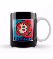 Bitcoin Present I Krypto Money Corrupt Money Kupa Bardak Porselen
