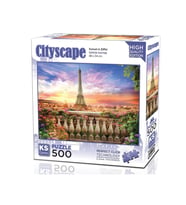 500 Parça Eyfel'de Gün Batımı Puzzle