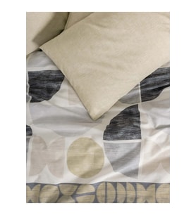 Cotton Box Modern Çift Kişilik Nevresim Takımı Formo Bej