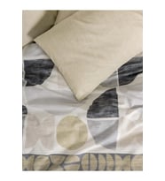 Cotton Box Modern Çift Kişilik Nevresim Takımı Formo Bej