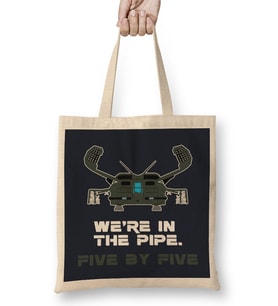 Were In The Pipe Five By Five Aliens Bez Çanta Uzun Saplı