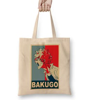 Bakugo My Hero Academia Bez Çanta Uzun Saplı