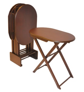 Zigon ÇANTA OVAL Model 13847 ahşap MDF Parlak Ceviz Natüre minumum park El Yapım 