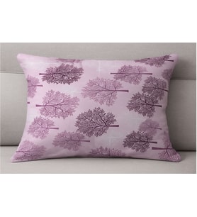 60x80cm  Yastık Kılıfı, Pamuklu Kaliteli Kumaşlı, Fermuarlı, Sadece Kılıf (Mor)