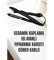 Saç Düzleştirici Yıpranma Karşıtı Keratin Bakımı Seramik Kaplama
