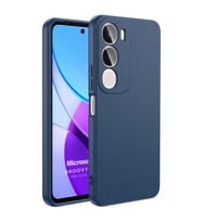 Microsonic Vivo Y19s Kılıf Groovy Soft Lacivert (Lacivert)