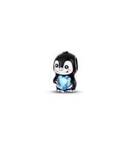 Fubena Buz Kalpli Penguen Gümüş Charm