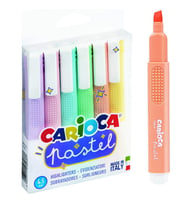 Carioca Fosforlu Pastel İşaretleme Kalemi 6'Lı
