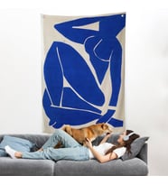Henri Matisse - Blue Nude Duvar Örtüsü-8082