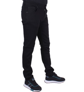 Twister Panama 731-01 Siyah Düşük Bel Dar Paça Erkek Jeans Pantolon
