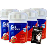 Süper Playboy Rus Merhemi 4 Tane X 50 Ml Tüy Dökücü + 1 Armağan Jel