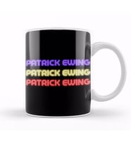 Patrick Ewing   Basketball gifts Vintage Retro Rainbow Quotes For BOYS AND Dad Kupa Bardak Porselen