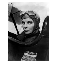 Katharine Hepburn - Stars In Aviatrix - 1933 Tablo Ahşap Poster Dekoratif