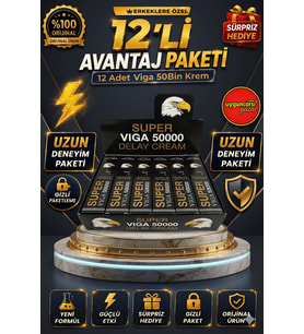 12 Adet 1 Kutu Viga 50000 Krem