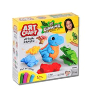 3D Dinozor Oyun Hamuru Seti