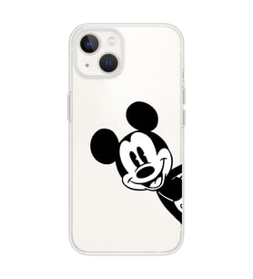 Iphone 14 Uyumlu Mickey Mouse Tasarımlı Şeffaf Telefon Kılıfı