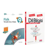 Palme 9.Sınıf Fizik ve AKM Dil Bilgisi Soru Bankası Seti 2 Kitap
