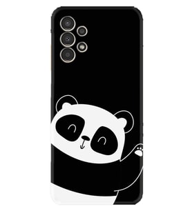 Samsung Galaxy M14 Uyumlu Kılıf Silikon Desen Özel Seri Bay Bay Panda 1784